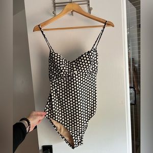 J. Crew Polka Dot Swimsuit